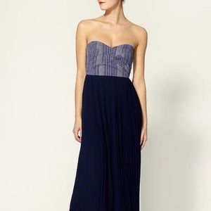 Sabine Pleated Maxi Dress Anthropologie